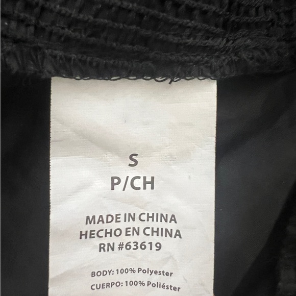 BEBE Woven Black White Logo Hooded Jacket w/ Vented Perforated Panel & Logo Tape - Picture 15 of 16